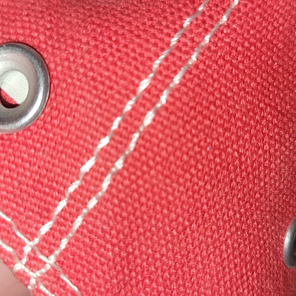 Red Converse Sneakers - Picture 8 of 8